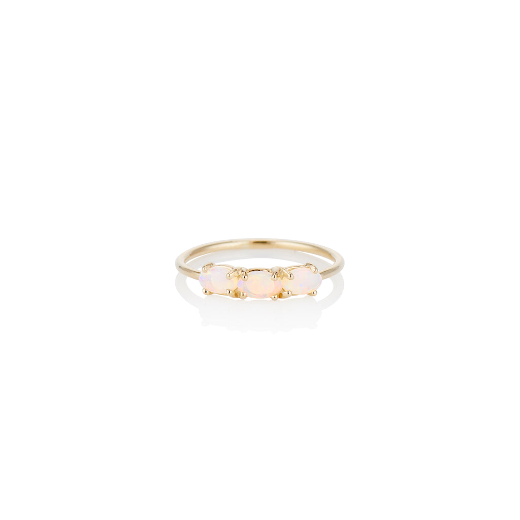 Past Present Future Opal Ring - Charlie and Marcelle