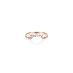 Sunshine Rose Cut Diamond Ring - Charlie and Marcelle