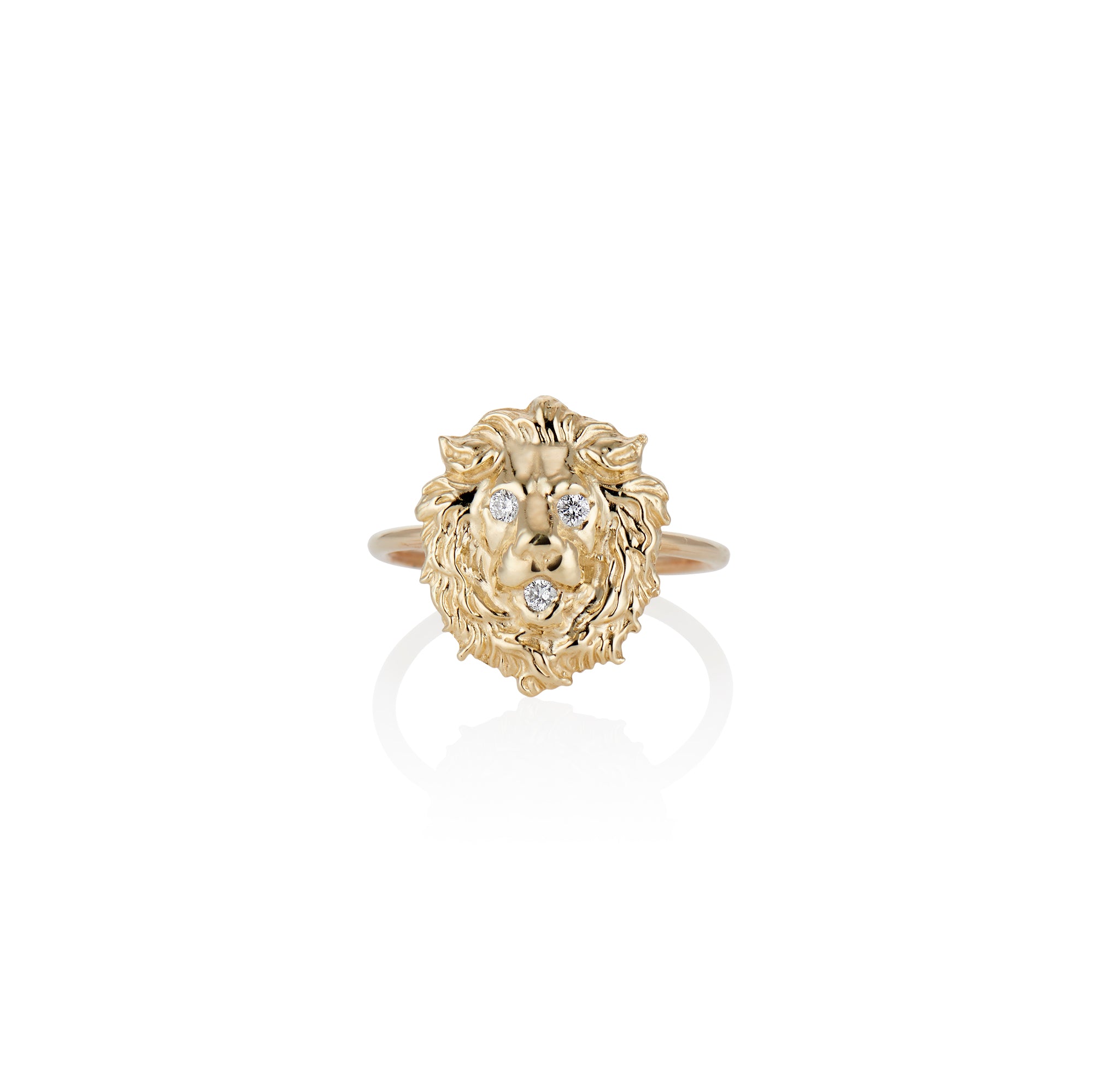 Lion ring cheap womens