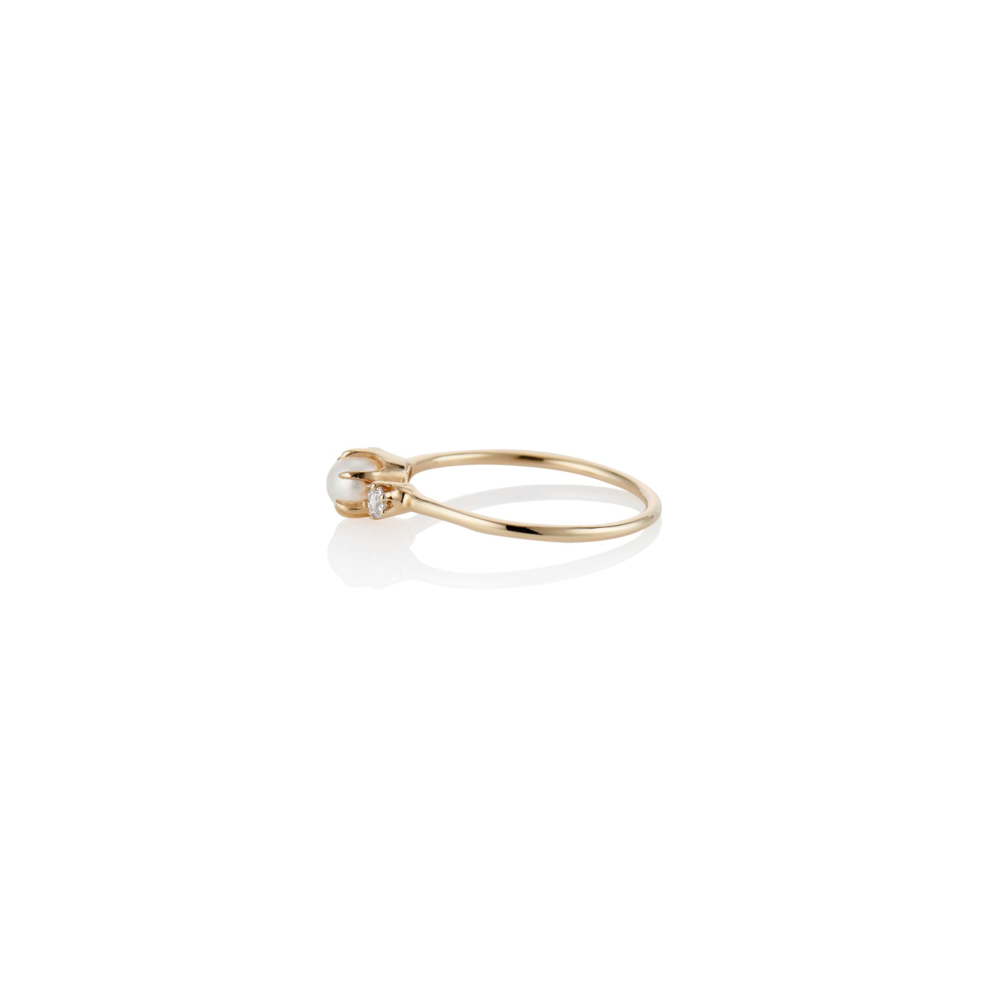 Darling Pearl Ring - Charlie and Marcelle