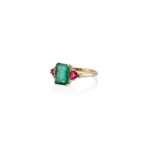 Empress Emerald Ring - Charlie and Marcelle