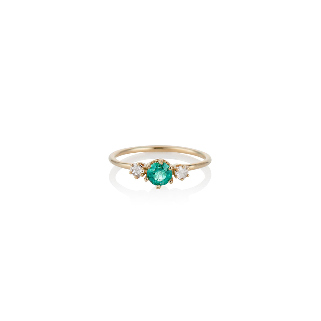 Darling Emerald Ring - Charlie and Marcelle