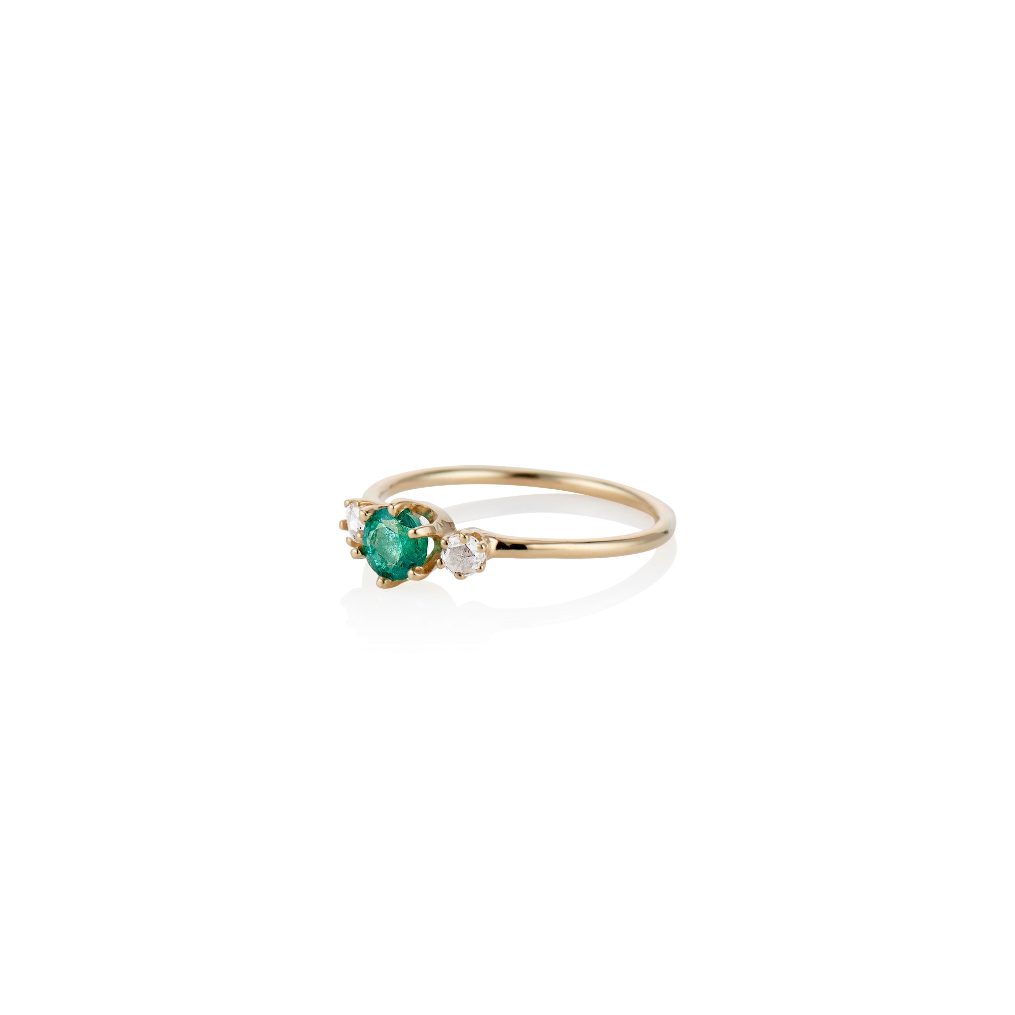 Darling Emerald Ring - Charlie and Marcelle