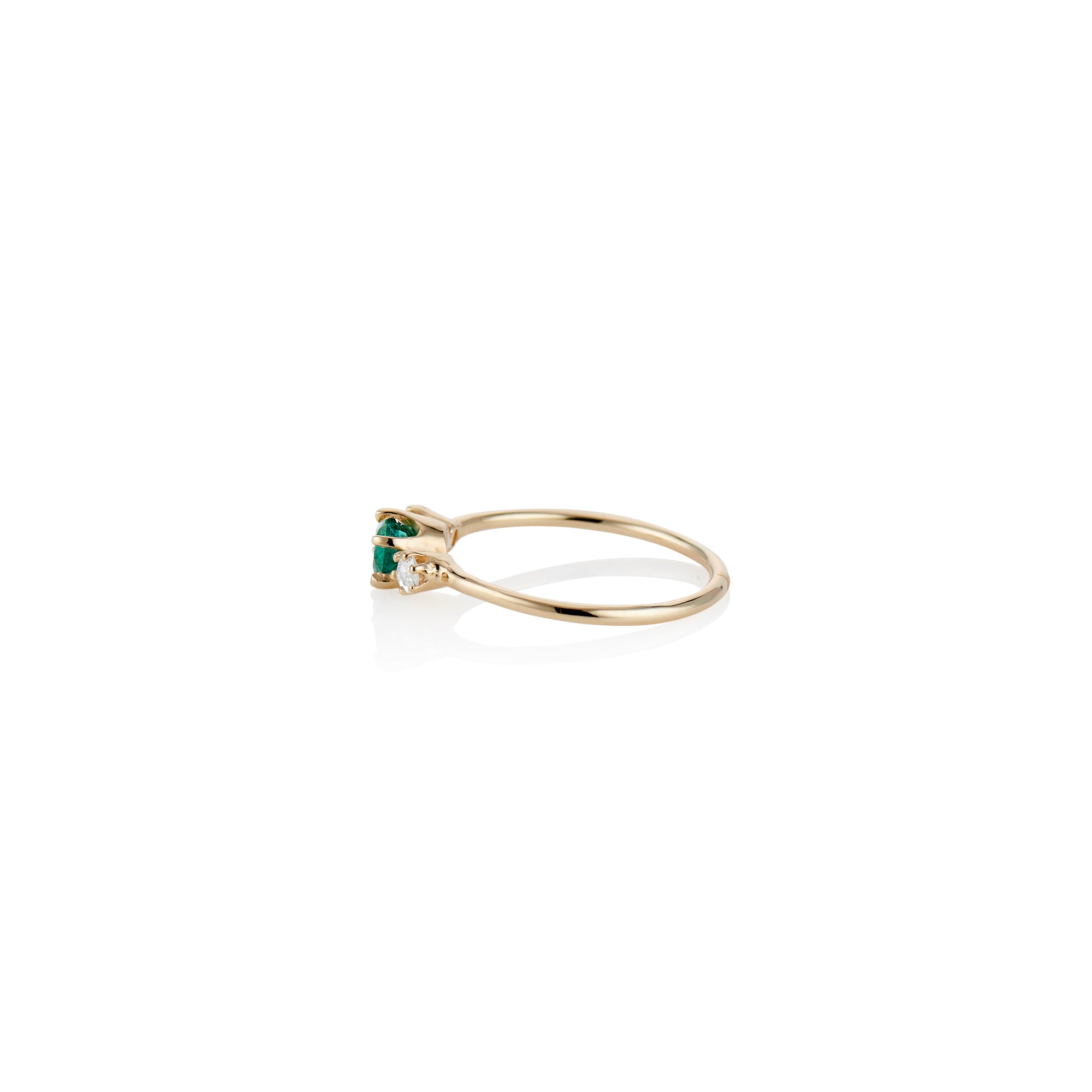 Darling Emerald Ring - Charlie and Marcelle