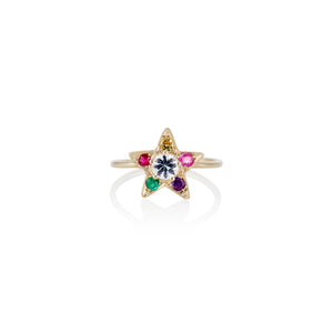 Rainbow Star Ring - Charlie and Marcelle