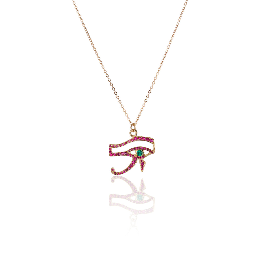Eye of Horus Necklace - Charlie and Marcelle