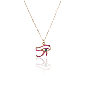 Eye of Horus Necklace - Charlie and Marcelle