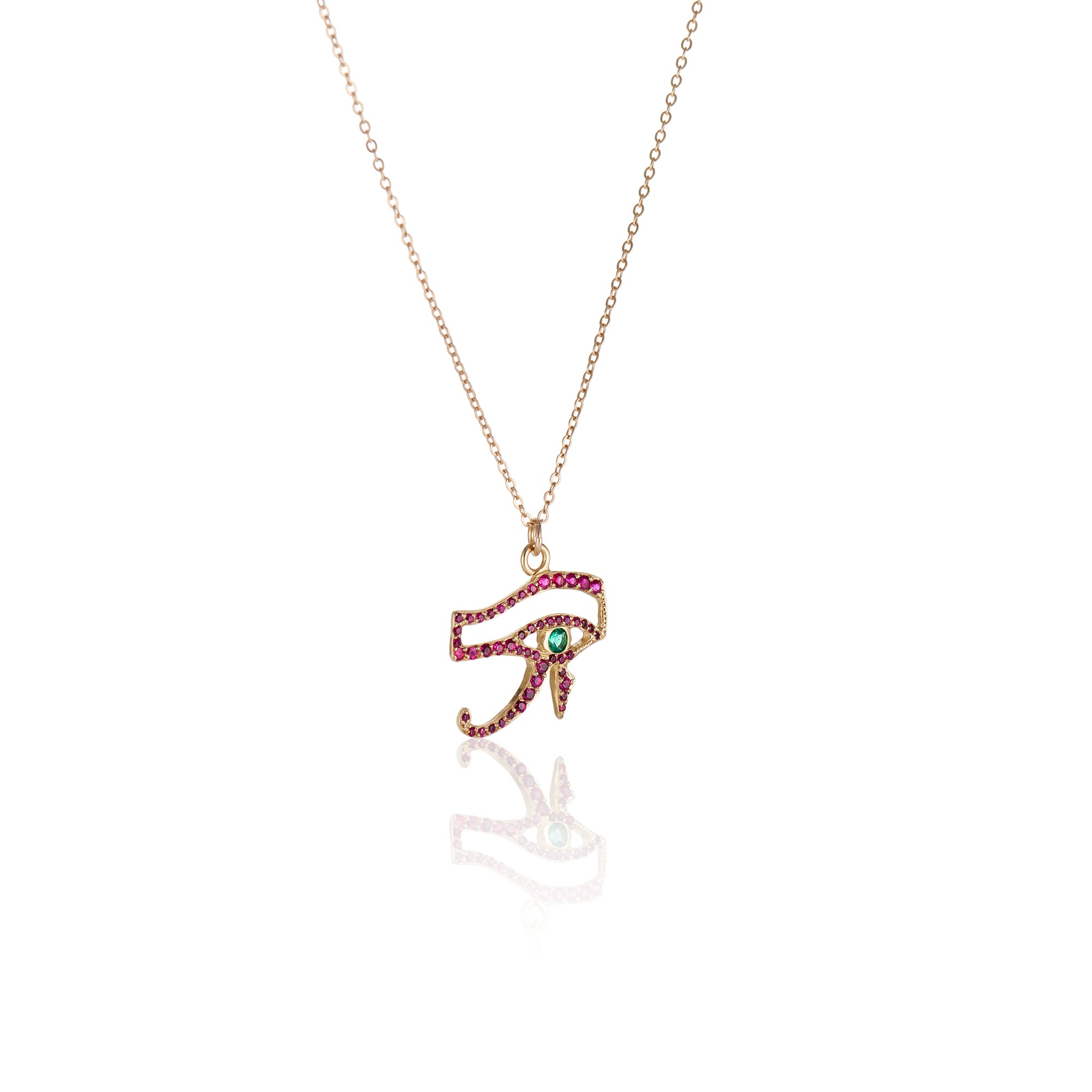 Eye of Horus Necklace - Charlie and Marcelle