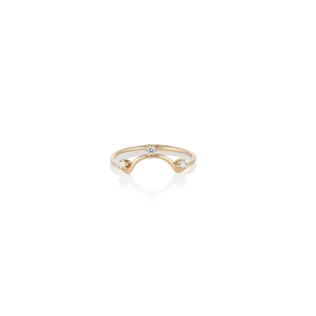 Trinity Crown Ring - Charlie and Marcelle