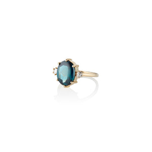 Magic Green Tourmaline Ring