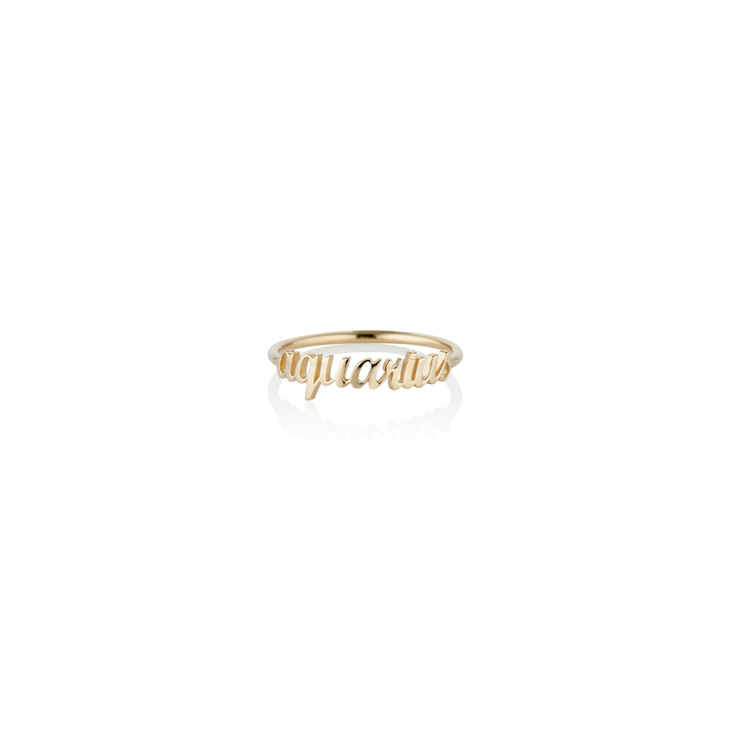 Zodiac Rings - Charlie and Marcelle