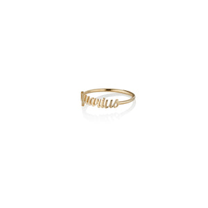 Zodiac Rings - Charlie and Marcelle