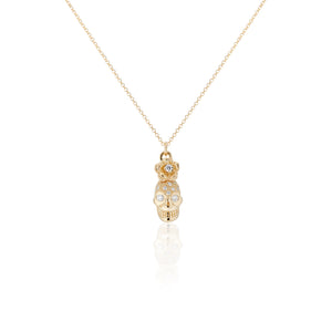 Dia De Los Muertos Skull Necklace - Charlie and Marcelle