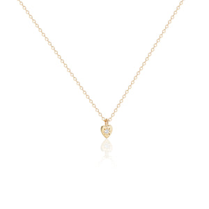 Teeny Tiny Sweetheart Necklace - Charlie and Marcelle