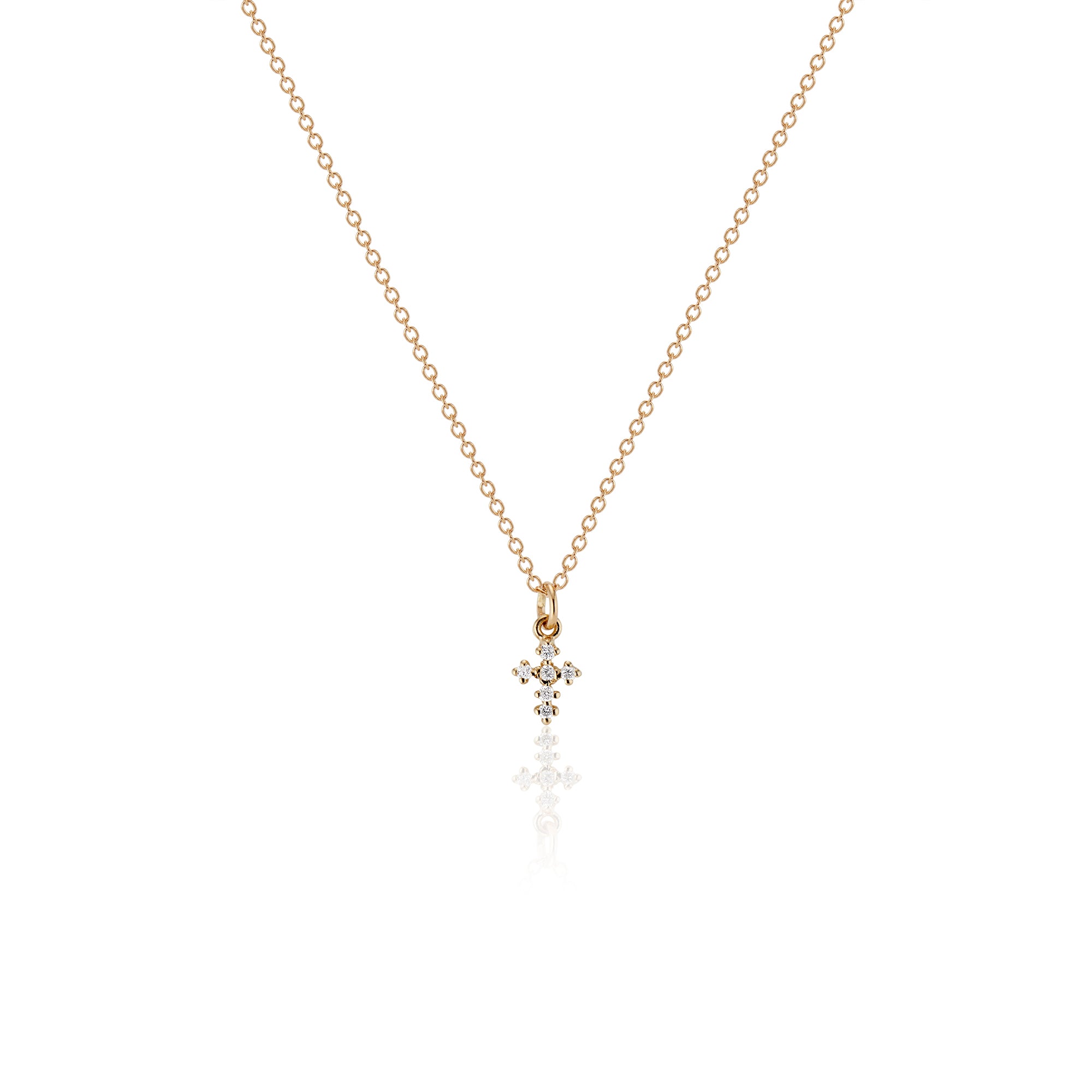 Baby discount diamond cross