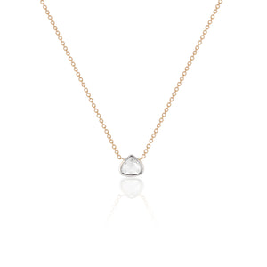 Antique Diamond Bezel Necklace