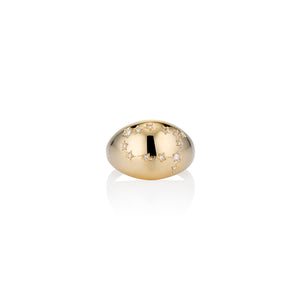 Gemini Constellation Ring