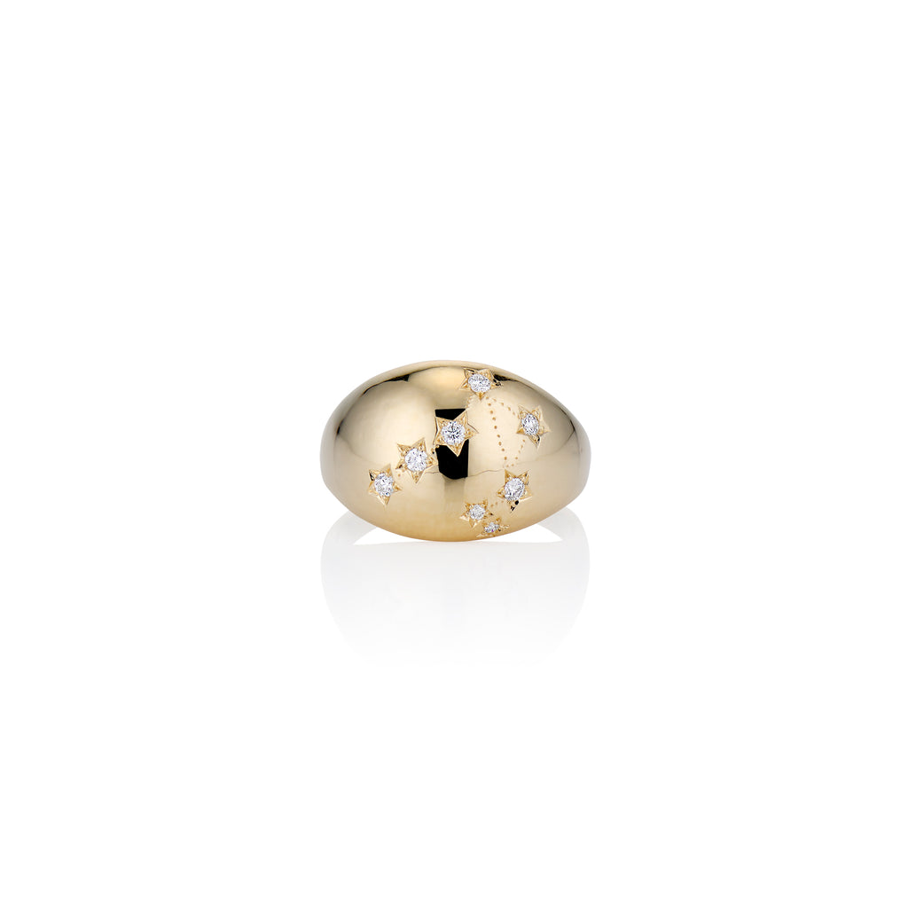 Libra Constellation Ring