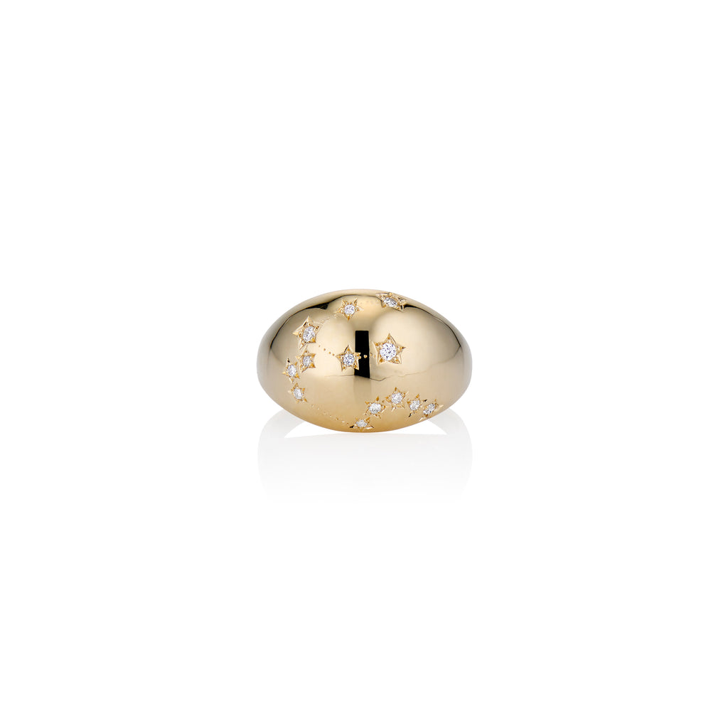 Aquarius Constellation Ring