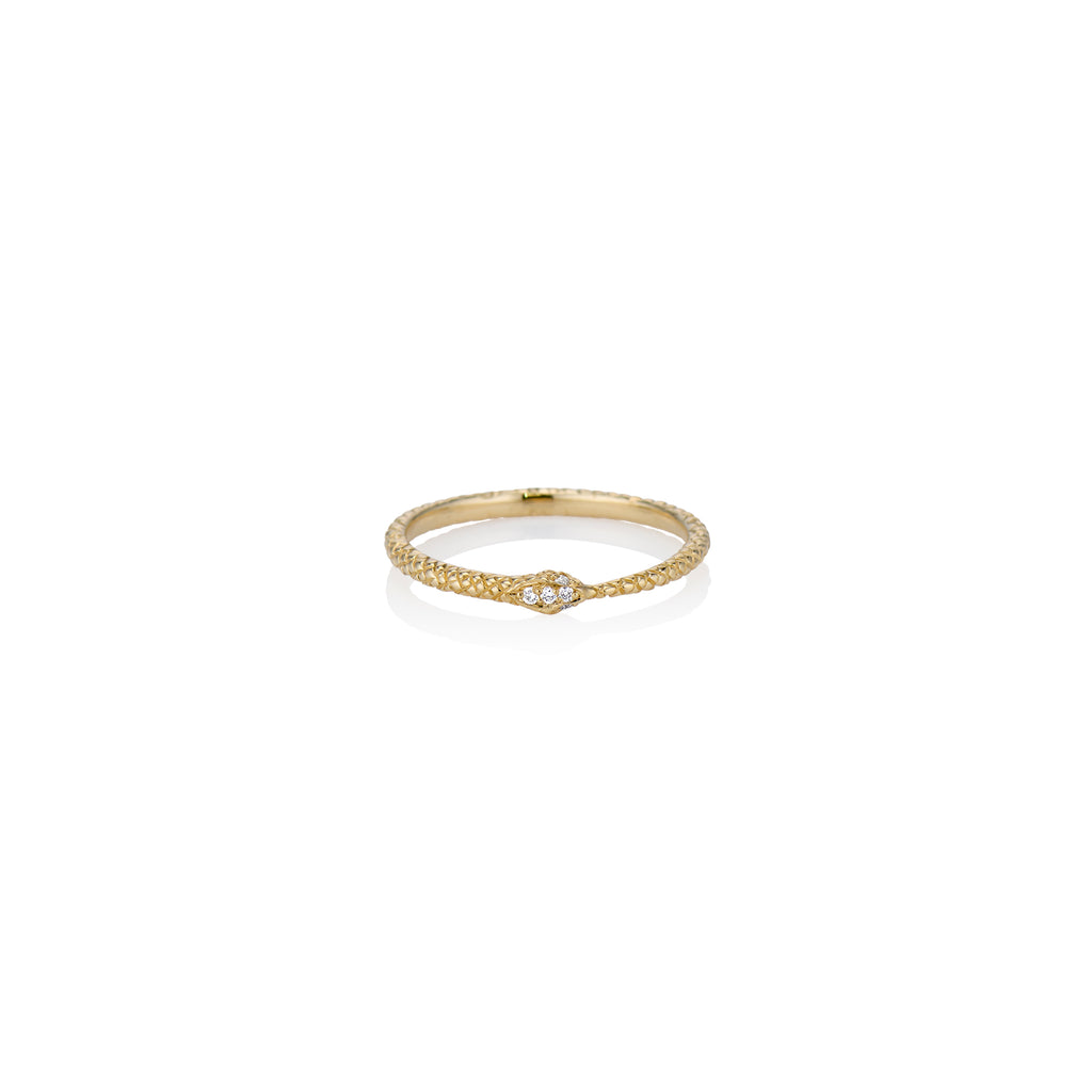 Tout-Petit Ouroboros Snake Ring