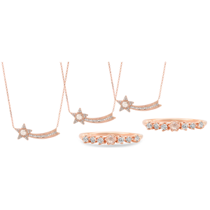 Milestones by AB X Charlie and Marcelle Shooting Star Necklace - Charlie and Marcelle