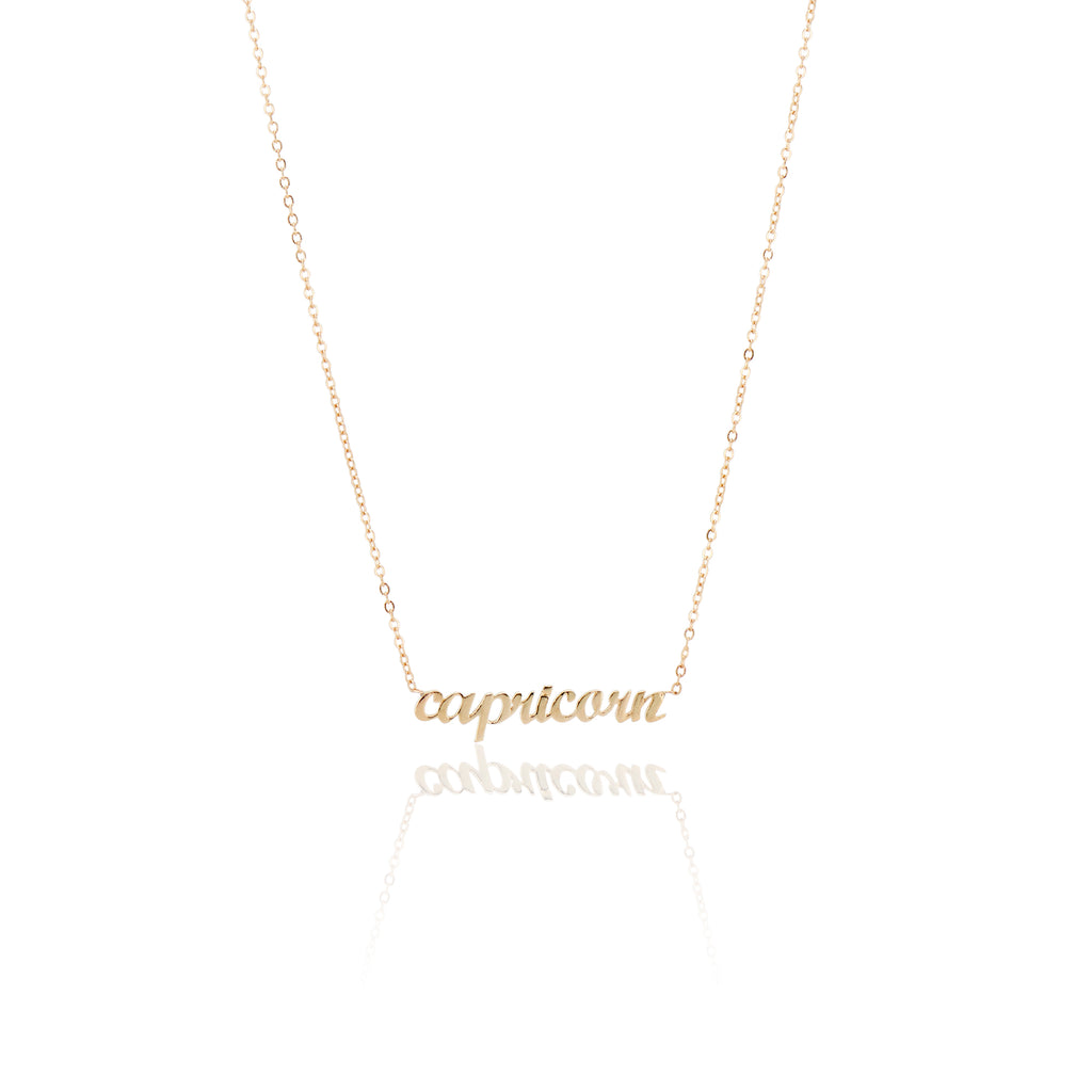 Zodiac Necklaces - Charlie and Marcelle