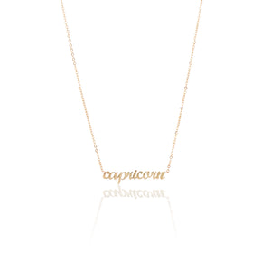 Zodiac Necklaces - Charlie and Marcelle