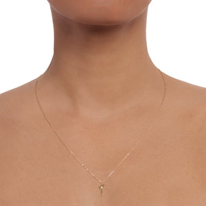 Littlest Skeleton Key Necklace - Charlie and Marcelle